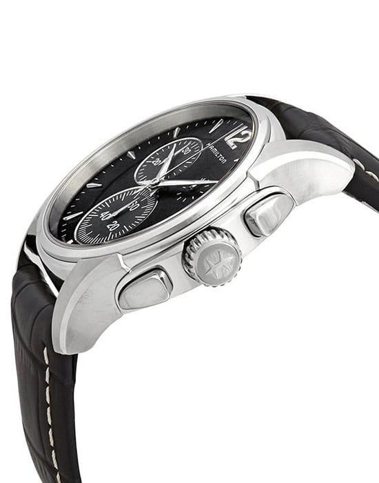 Оригинальные часы Hamilton Hamilton Jazzmaster Chrono Quartz H32612731 кварцевые калибр механизма eta 251.274 общий вид