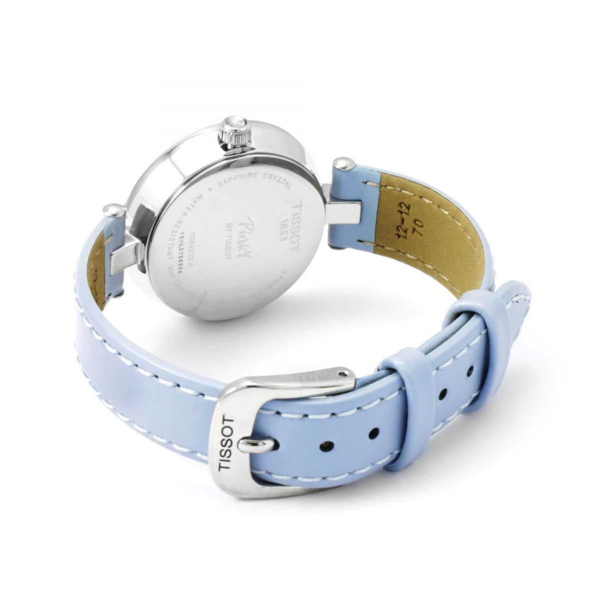 Tissot Tissot Pinky By T084.210.16.017.02, t-lady швейцария женские часы на браслете кожаный боковой вид