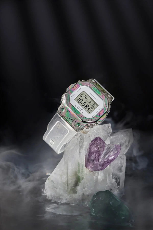 Casio Casio G-Shock GM-S5640GEM-7DR (GM-S5640GEM-7) GM - задняя крышка сталь металл пластик корпуса, япония часы