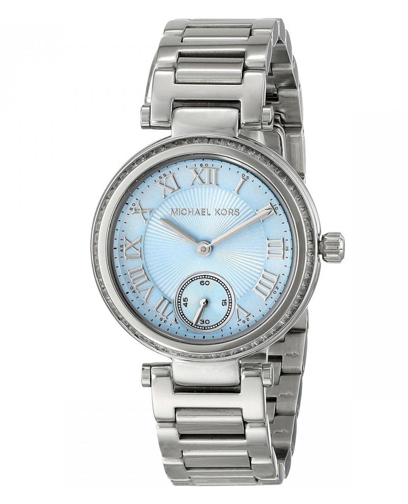 Michael Kors Michael Kors Skylar MK5988,  сша женские часы на браслете нержавеющая сталь боковой вид