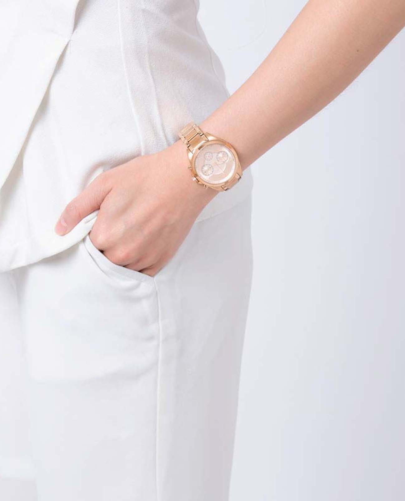 Fossil Fossil Bannon  BQ3036 , наручные женские часы фото под углом