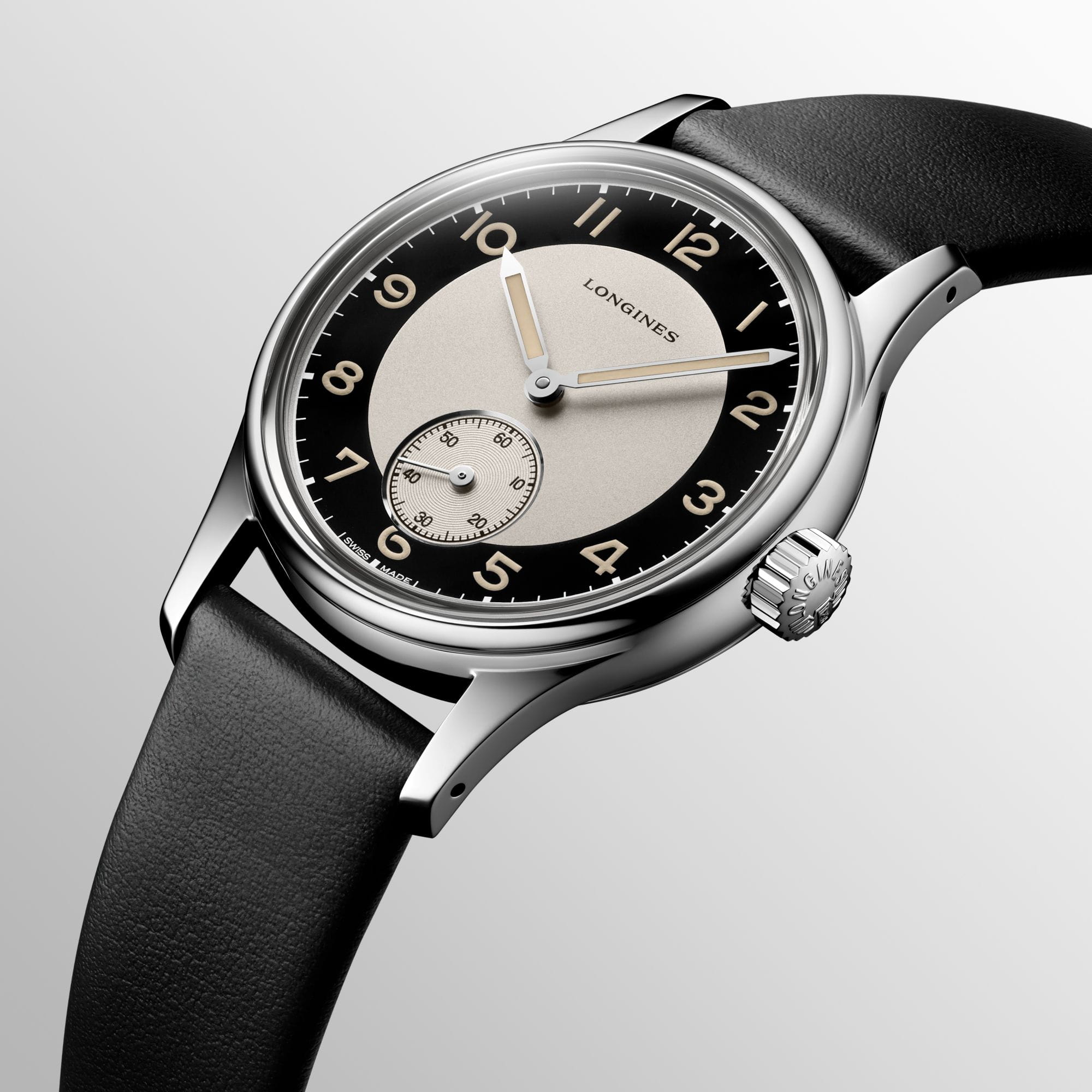Оригинальные часы Longines Longines Heritage Classic L2.330.4.93.0 механические калибр механизма l893 общий вид