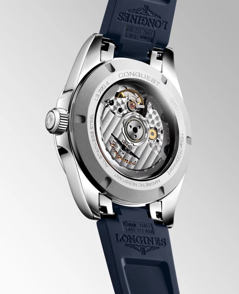 Longines Longines Conquest L3.720.4.92.9 , наручные женские часы фото под углом