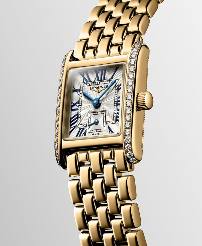 Оригинальные часы Longines Longines Mini DolceVita L5.200.7.71.6 кварцевые калибр механизма l178 общий вид