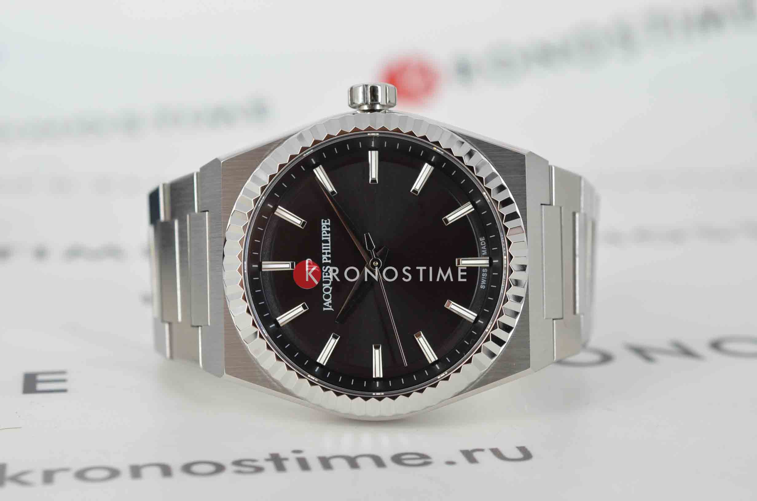 Jacques Philippe Jacques Philippe Borealis JPQGC571316,  швейцария мужские часы на браслете нержавеющая сталь 316l боковой вид