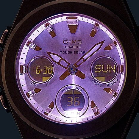 Casio Casio Baby-G MSG-S600G-1A , наручные женские часы фото под углом