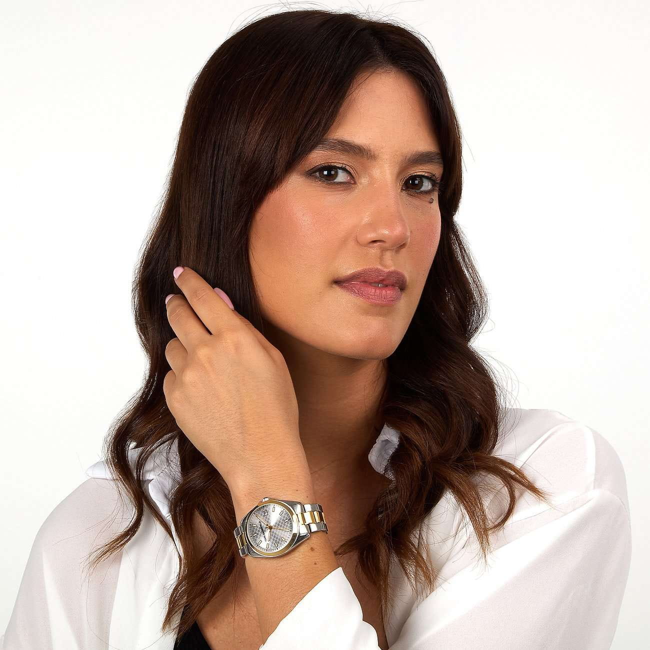 Karl Lagerfeld Karl Lagerfeld Round Essentials R0553101507 , наручные женские часы фото под углом