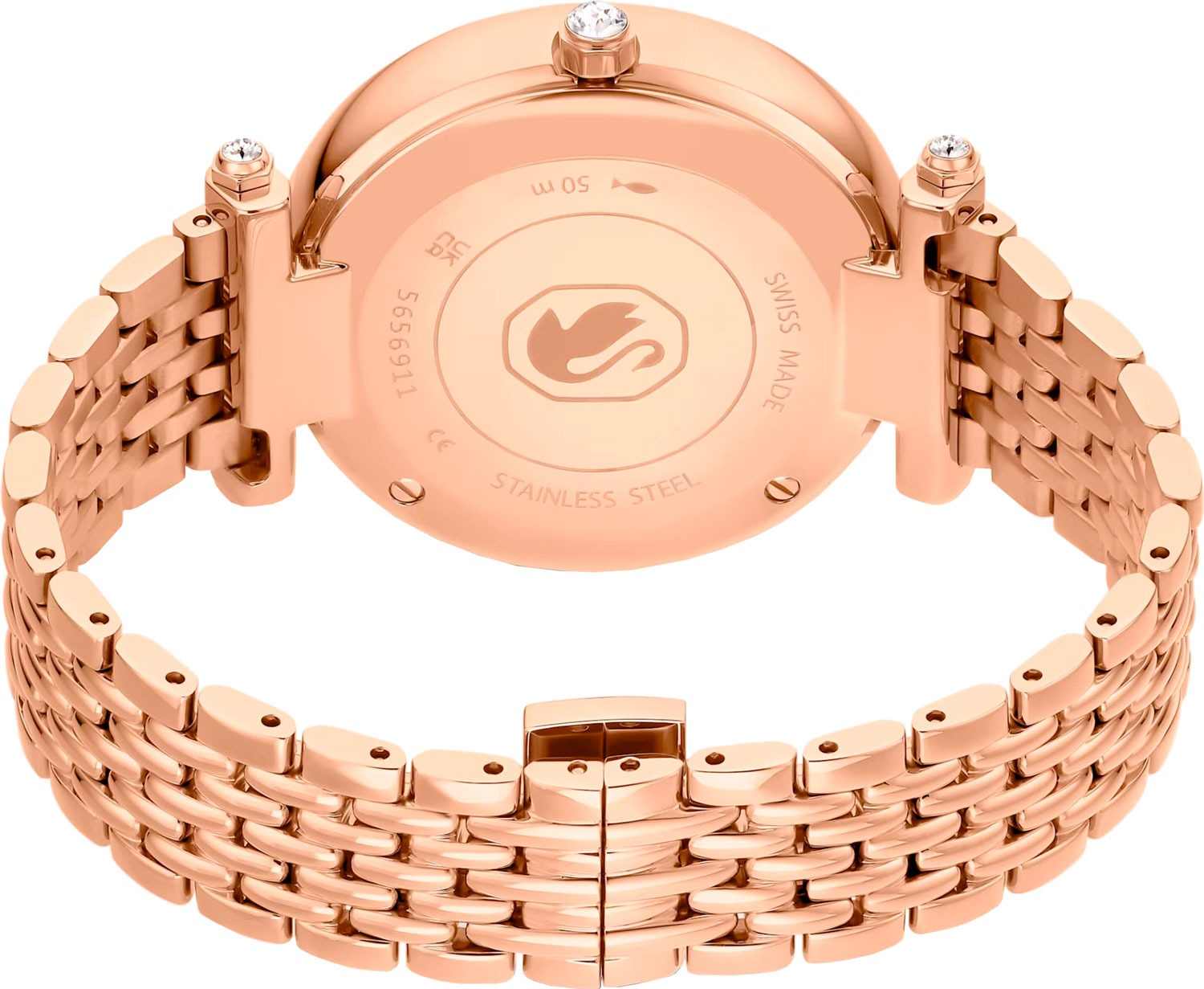 Swarovski Swarovski Crystalline Wonder 5656911 кварцевые женские часы часы крупный план серебристый циферблата