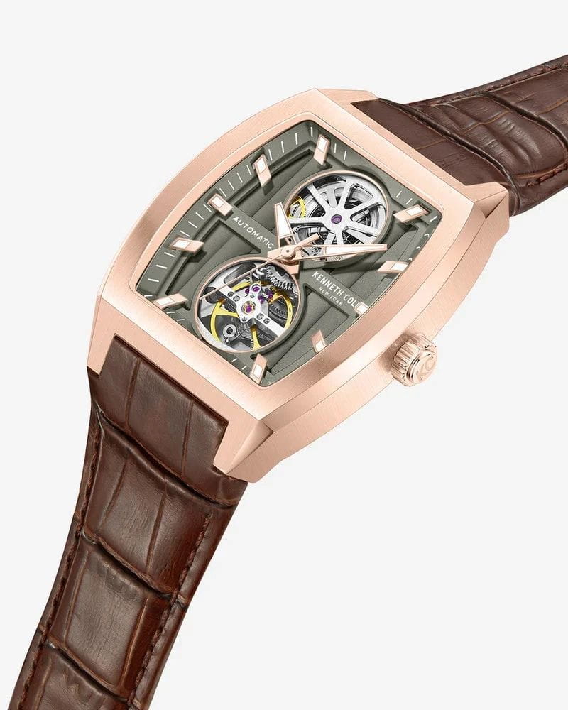 Kenneth Cole Kenneth Cole Automatic KCWGX0058803 , наручные мужские часы фото под углом