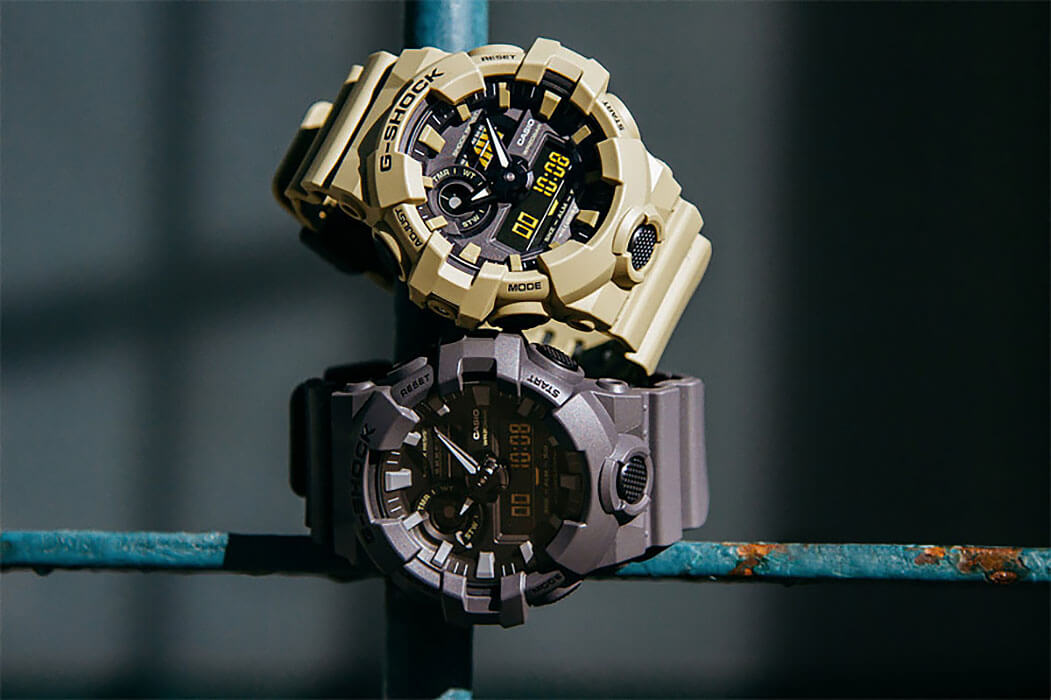 Casio Casio G-Shock GA-700UC-5A GA-700 — детали корпуса и пластик