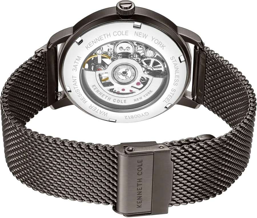 Kenneth Cole Kenneth Cole Automatic KCWGY0081202,  сша мужские часы на браслете нержавеющая сталь с ip-покрытием боковой вид