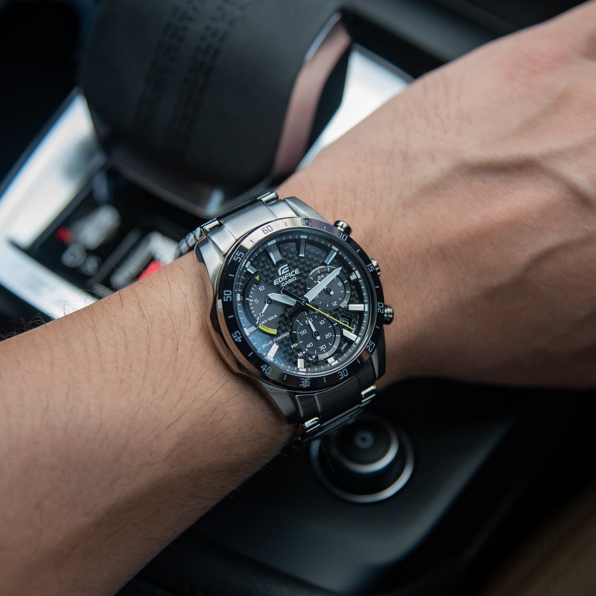 Casio Casio Edifice EQS-930DC-1A EQS, наручные мужские часы фото под углом