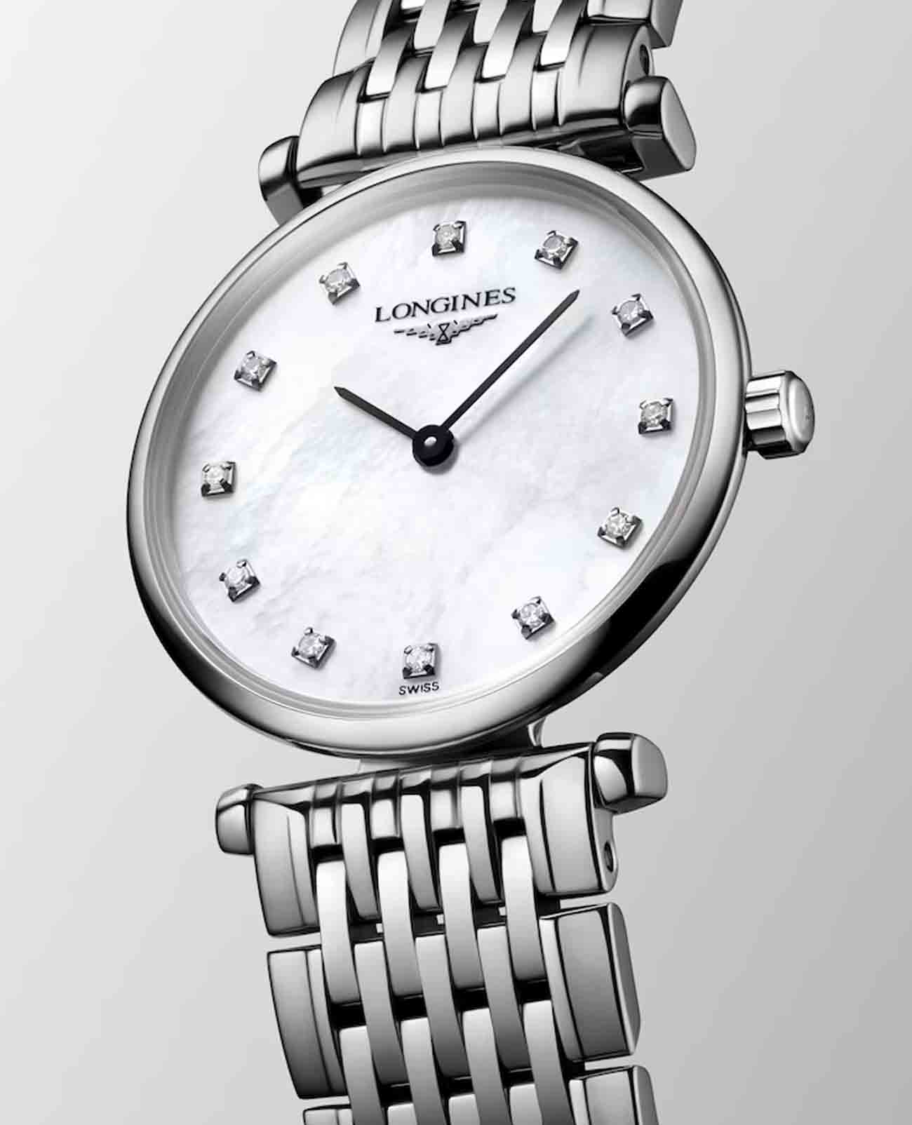 Longines Longines La Grande Classique L4.209.4.87.6, la grande classique швейцария женские часы на браслете нержавеющая сталь боковой вид