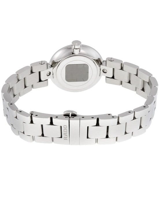 Rado Rado Coupole Diamonds R22854703, coupole швейцария женские часы на браслете нержавеющая сталь боковой вид