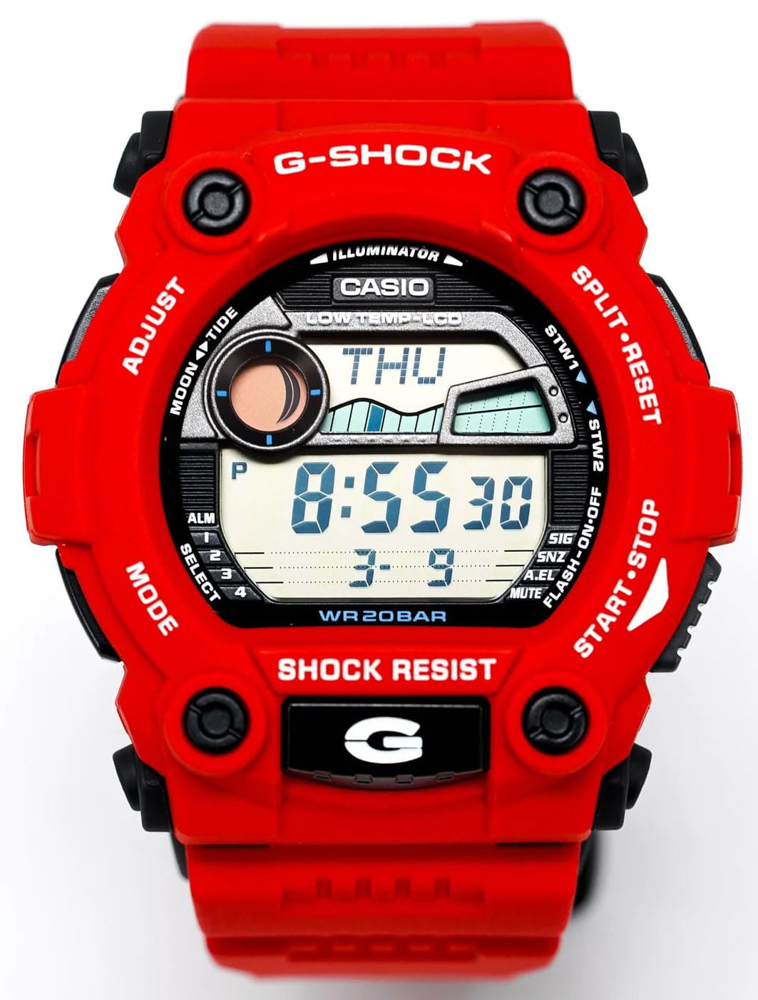 Casio Casio G-Shock G-7900A-4DR (G-7900A-4E) электронные часы с аксессуарами мужские часы модель G-7900A-4E