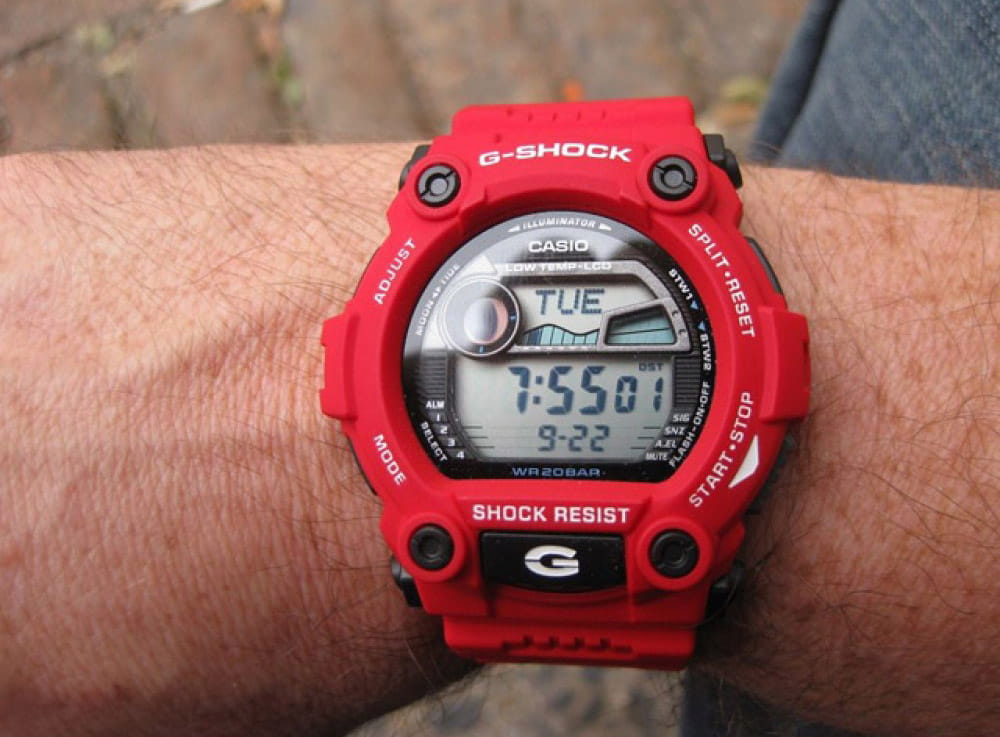 Casio Casio G-Shock G-7900A-4DR (G-7900A-4E) G - задняя крышка пластик корпуса, япония часы