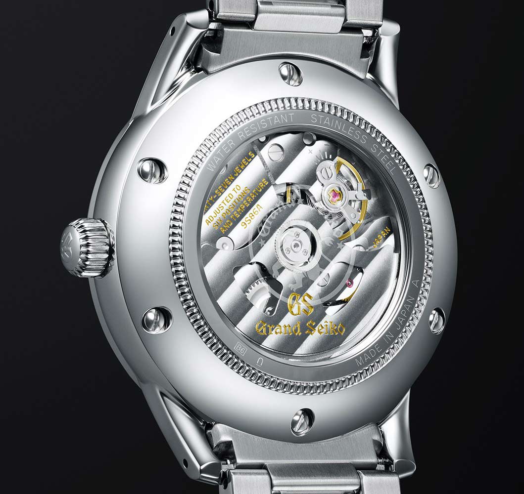 Seiko SBGJ251G мужские часы застежка крупным планом