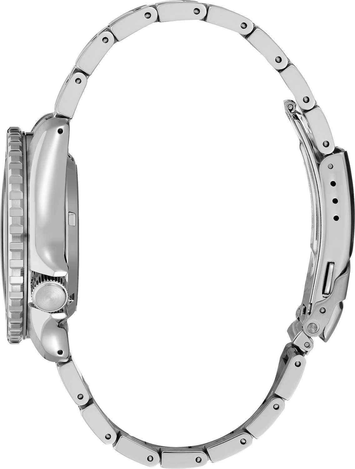 Seiko Seiko 5 Sports SRPK97, 5 sports япония мужские часы на браслете нержавеющая сталь боковой вид