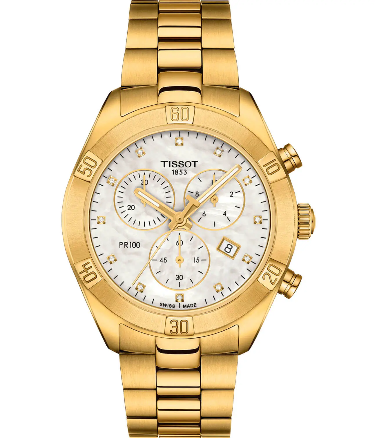 Часы Tissot PR 100 Sport Chic Chronograph T1019173311601 купить в  Екатеринбурге по цене 104398 RUB: описание, характеристики