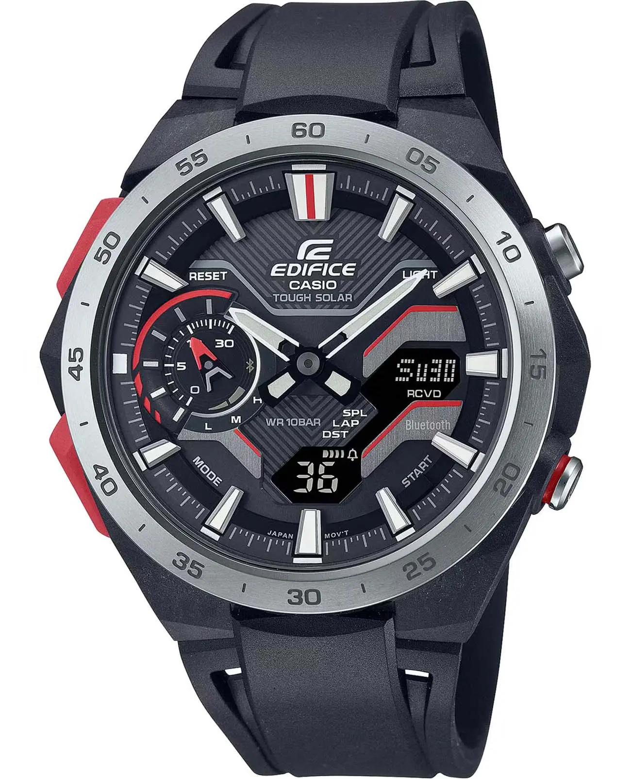 Часы Casio Edifice Windflow ECB-2200P-1A купить в Казани по цене 36980 RUB:  описание, характеристики