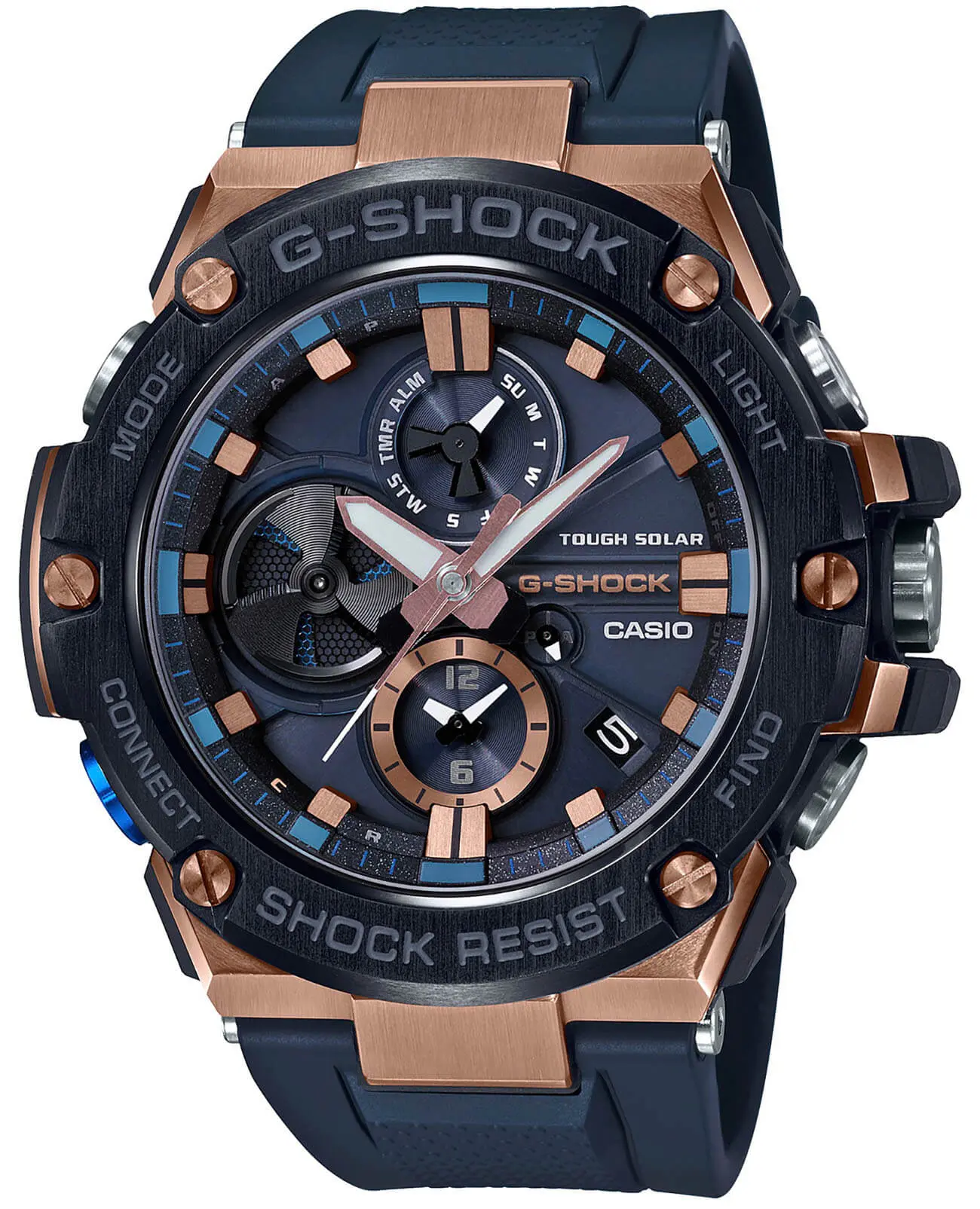 Часы Casio G-Shock GST-B100G-2A купить в Оренбурге по цене 46685 RUB:  описание, характеристики