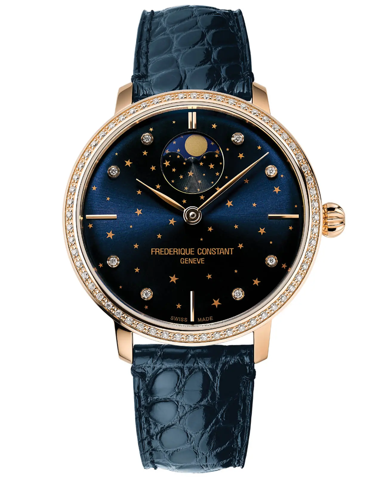 Frederique Constant Slimline Moonphase Stars Manufacture FC