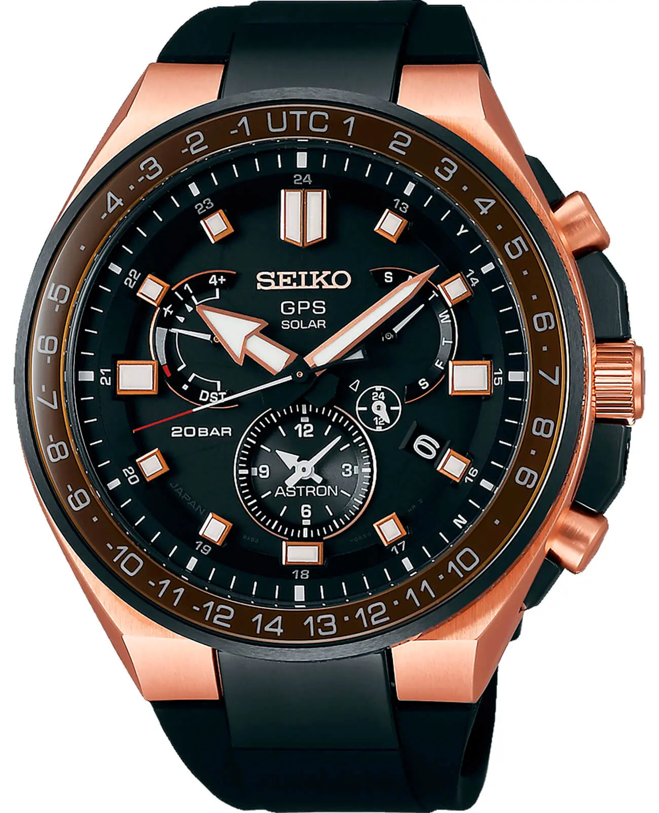 Часы Seiko Astron GPS Solar SSE170J1 купить в Пскове по цене 295919 RUB:  описание, характеристики