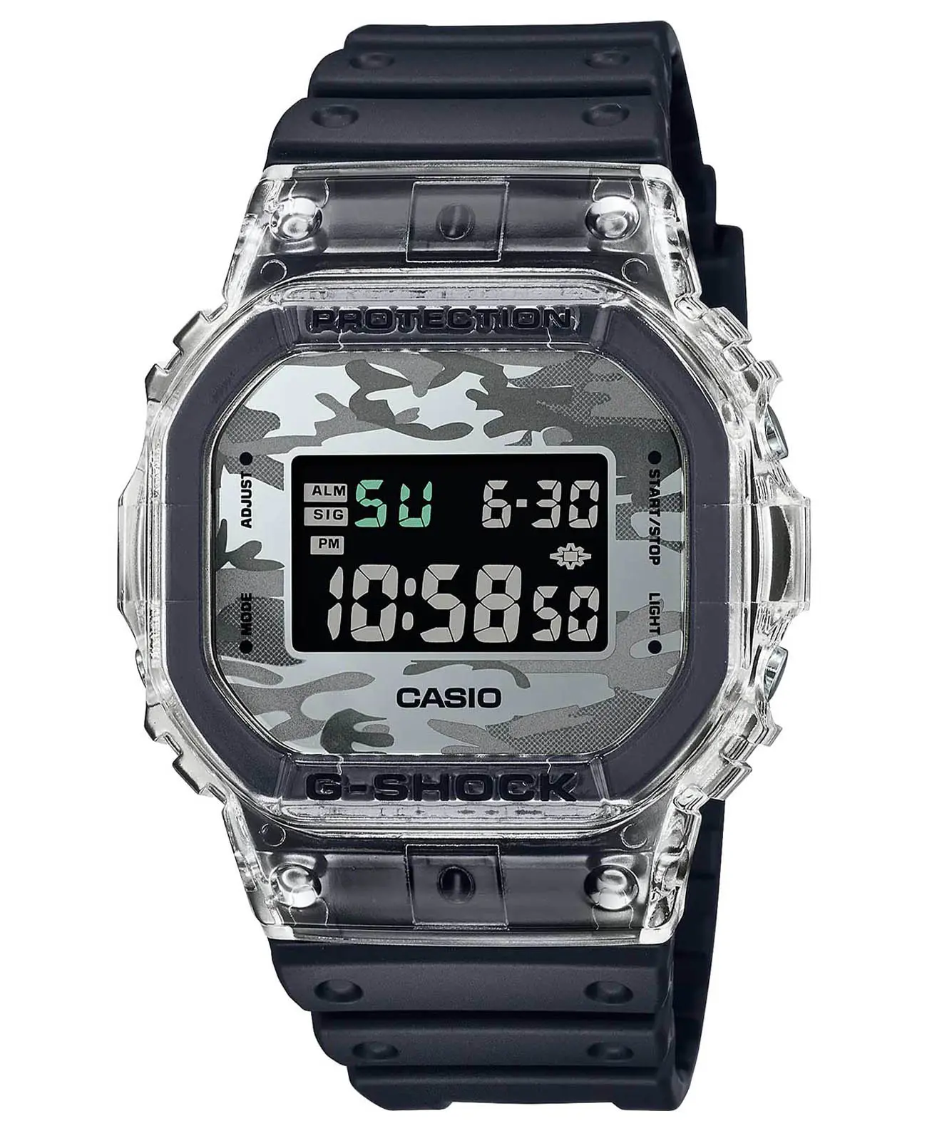 Часы Casio G-Shock DW-5600SKC-1E купить в Дзержинске по цене 14940 RUB:  описание, характеристики