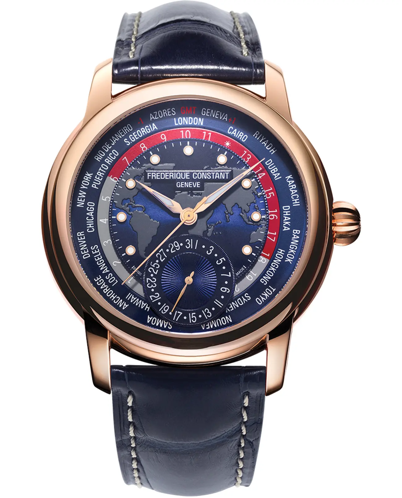 Frederique constant worldtimer hotsell