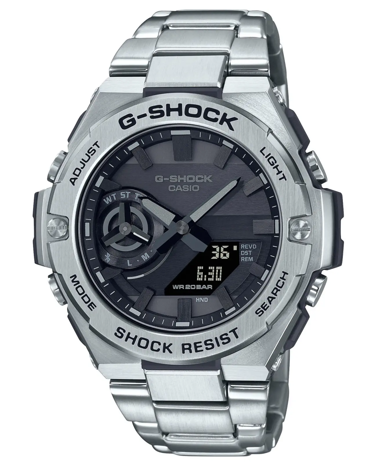 Часы Casio G-Shock GST-B500D-1A1 купить в Тюмени по цене 53857 RUB:  описание, характеристики