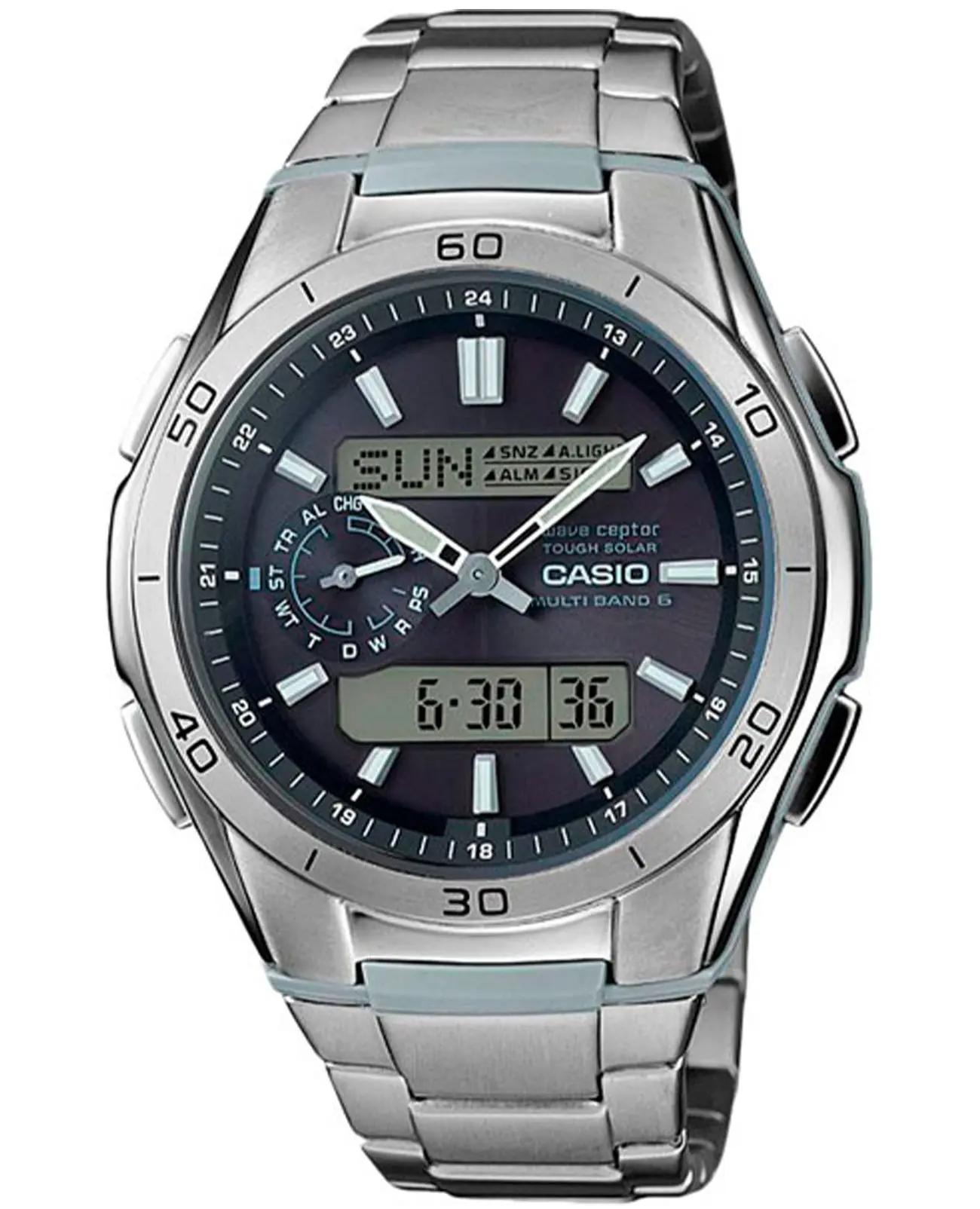 Часы Casio Wave Ceptor WVA-M650TD-1A купить в Казани по цене 29980 RUB:  описание, характеристики