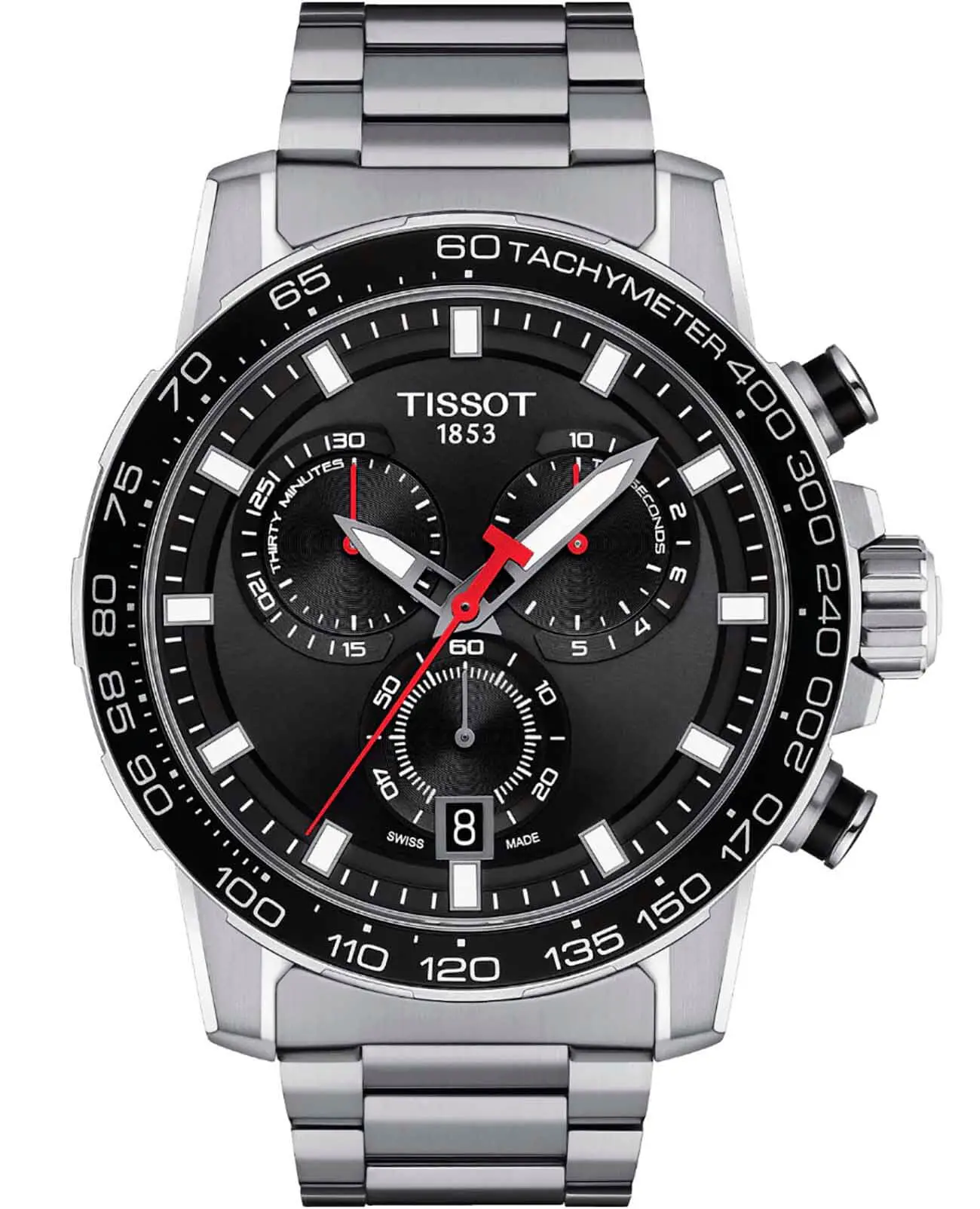 Часы Tissot SuperSport Chrono T1256171105100 купить в Екатеринбурге по цене  70498 RUB: описание, характеристики