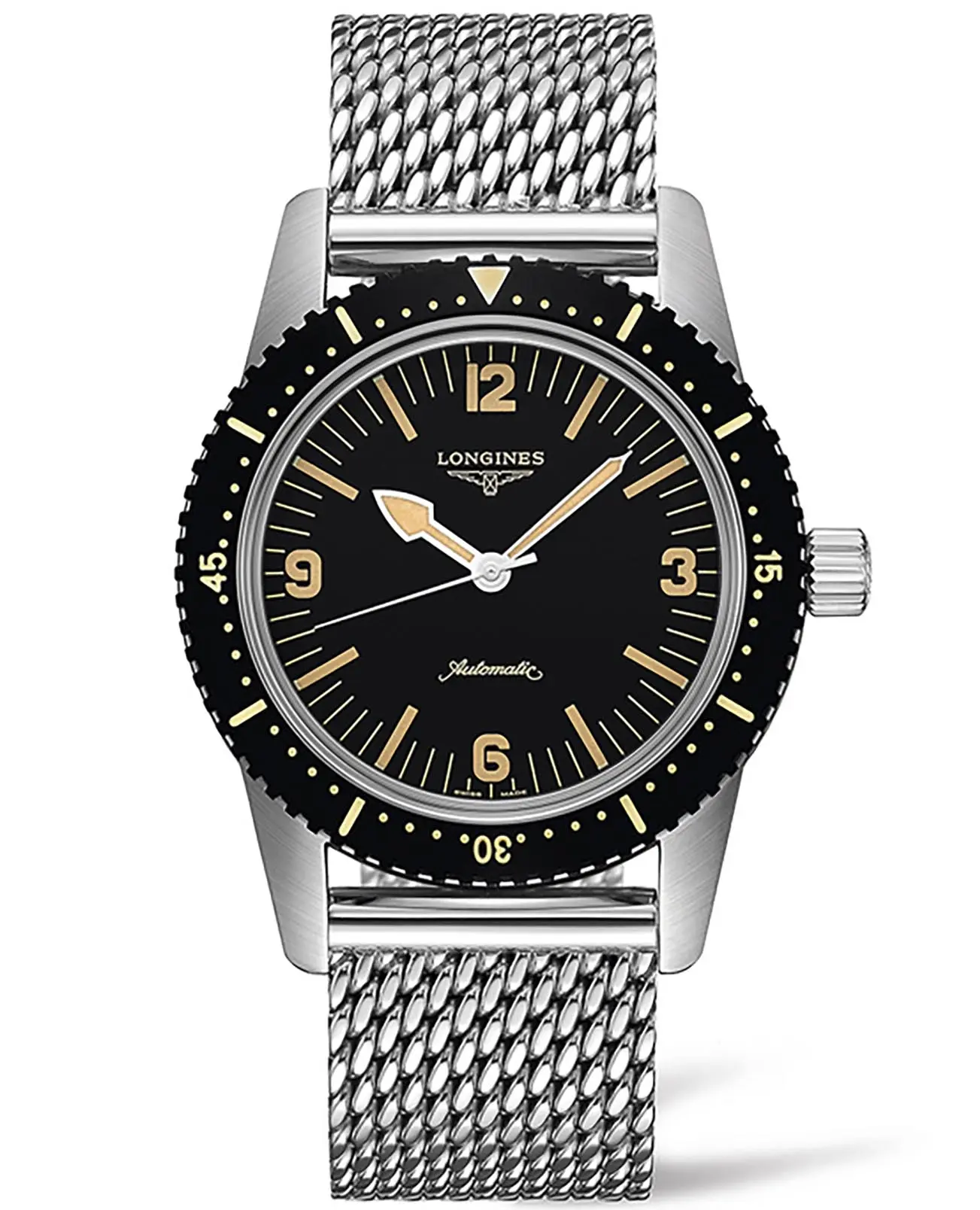 Часы Longines Skin Diver Watch L28224566 купить в Казани по цене 377790  RUB: описание, характеристики