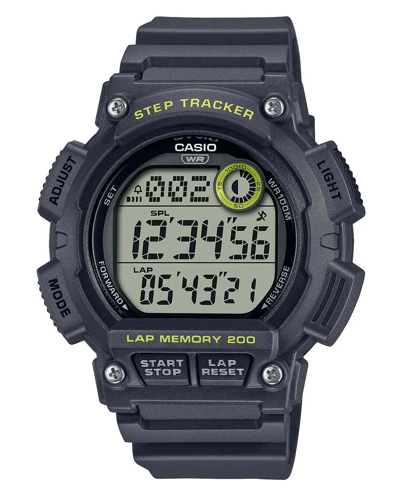 Часы Casio Collection WS-2100H-8A купить в Екатеринбурге по цене 6988 RUB:  описание, характеристики