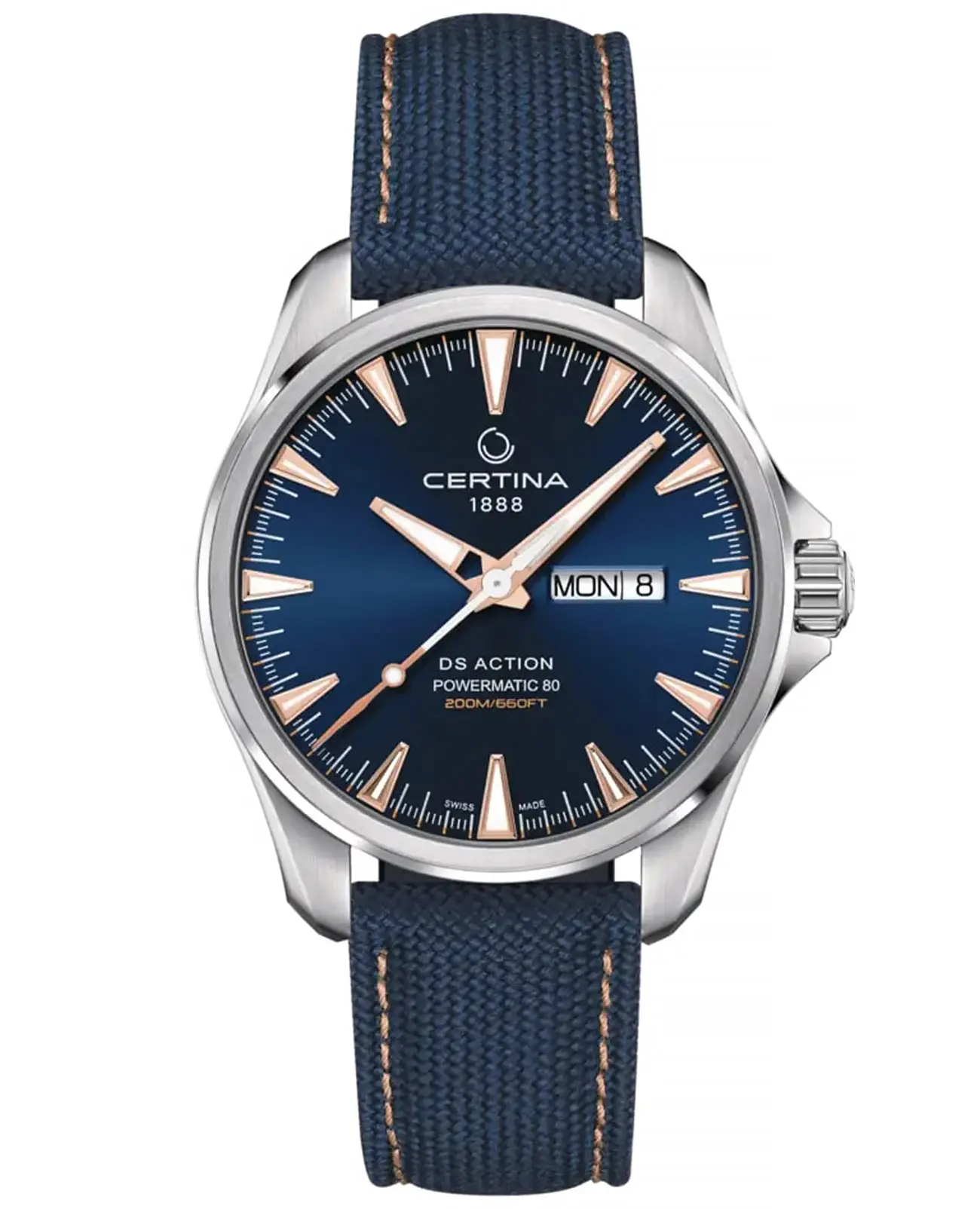 Часы Certina DS Action Day-Date C0324301804101 купить в Казани по цене  95450 RUB: описание, характеристики