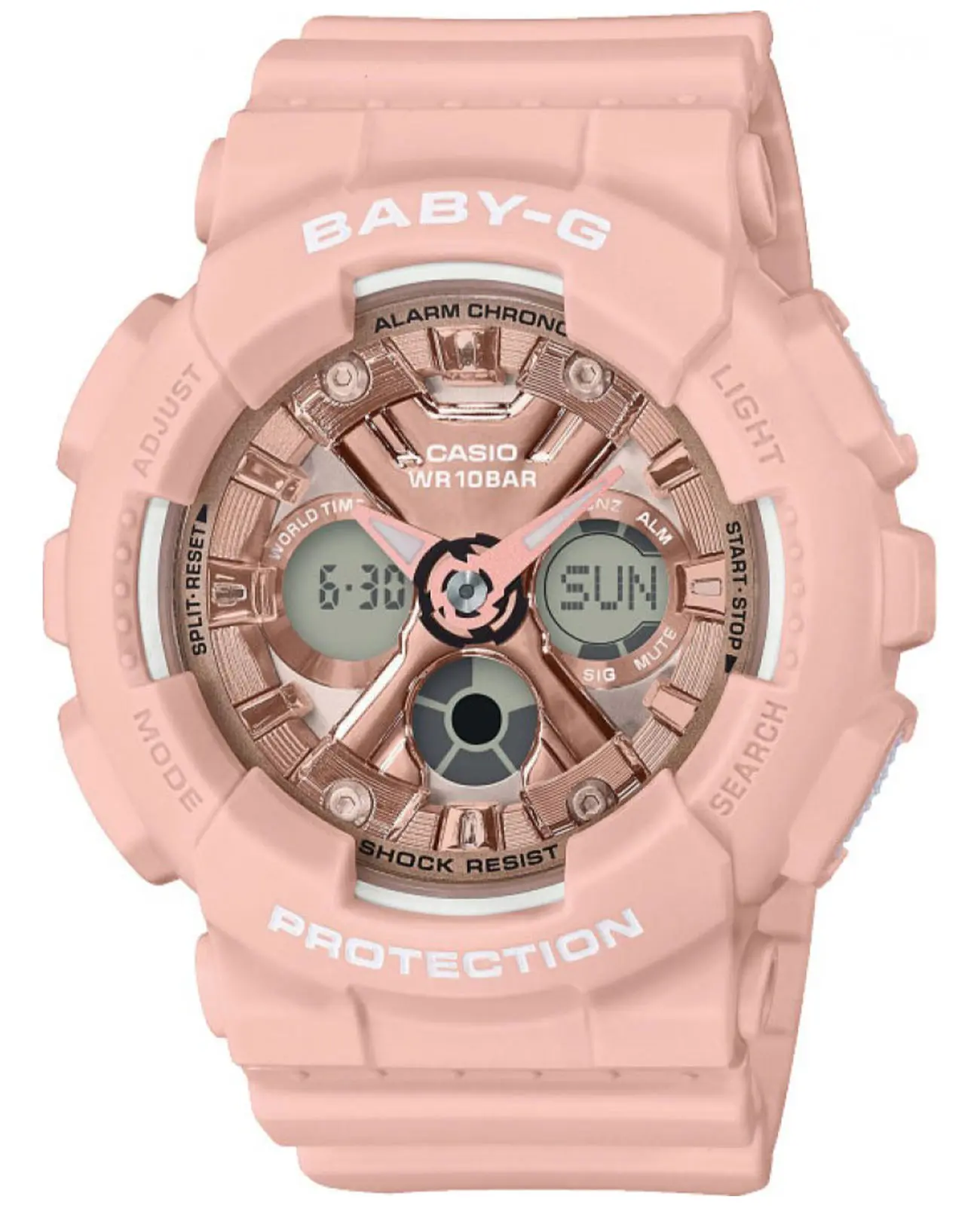 Часы Casio Baby-G BA-130-4A купить в Орехово-Зуево по цене 21867 RUB:  описание, характеристики