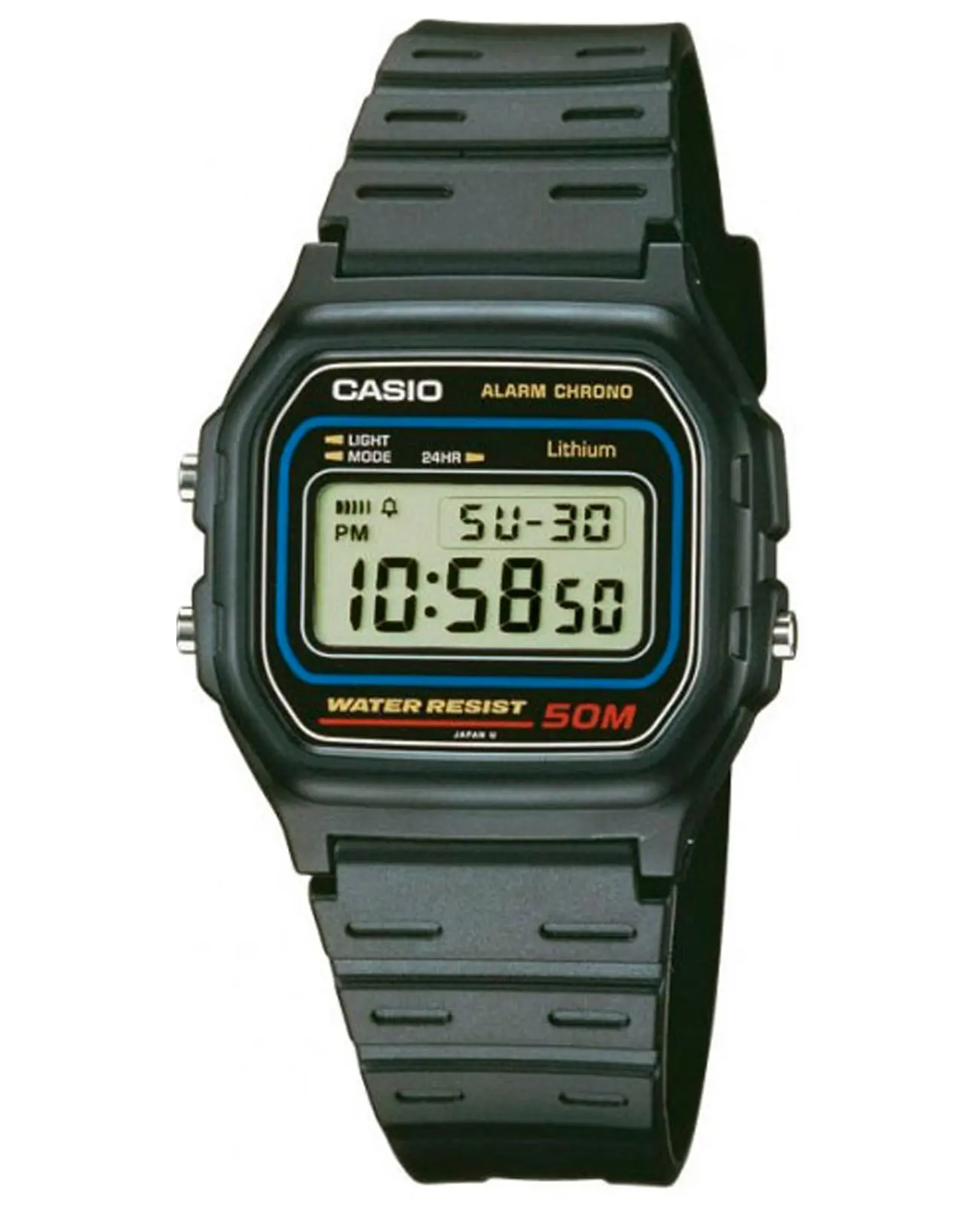 Часы Casio Collection W-59-1 купить в Уфе по цене 3378 RUB: описание,  характеристики