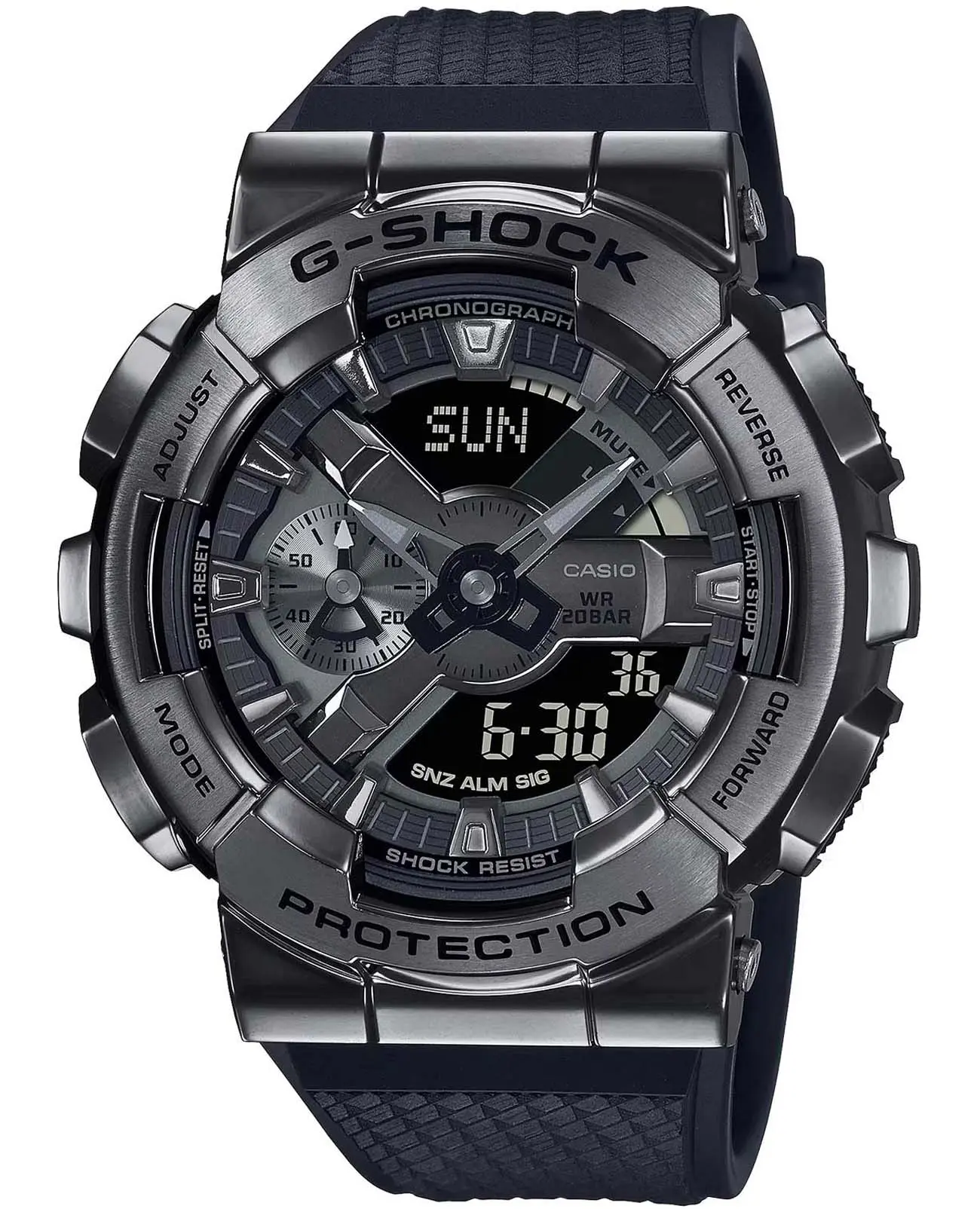 Часы Casio G-Shock GM-110BB-1A купить в Омске по цене 42975 RUB: описание,  характеристики