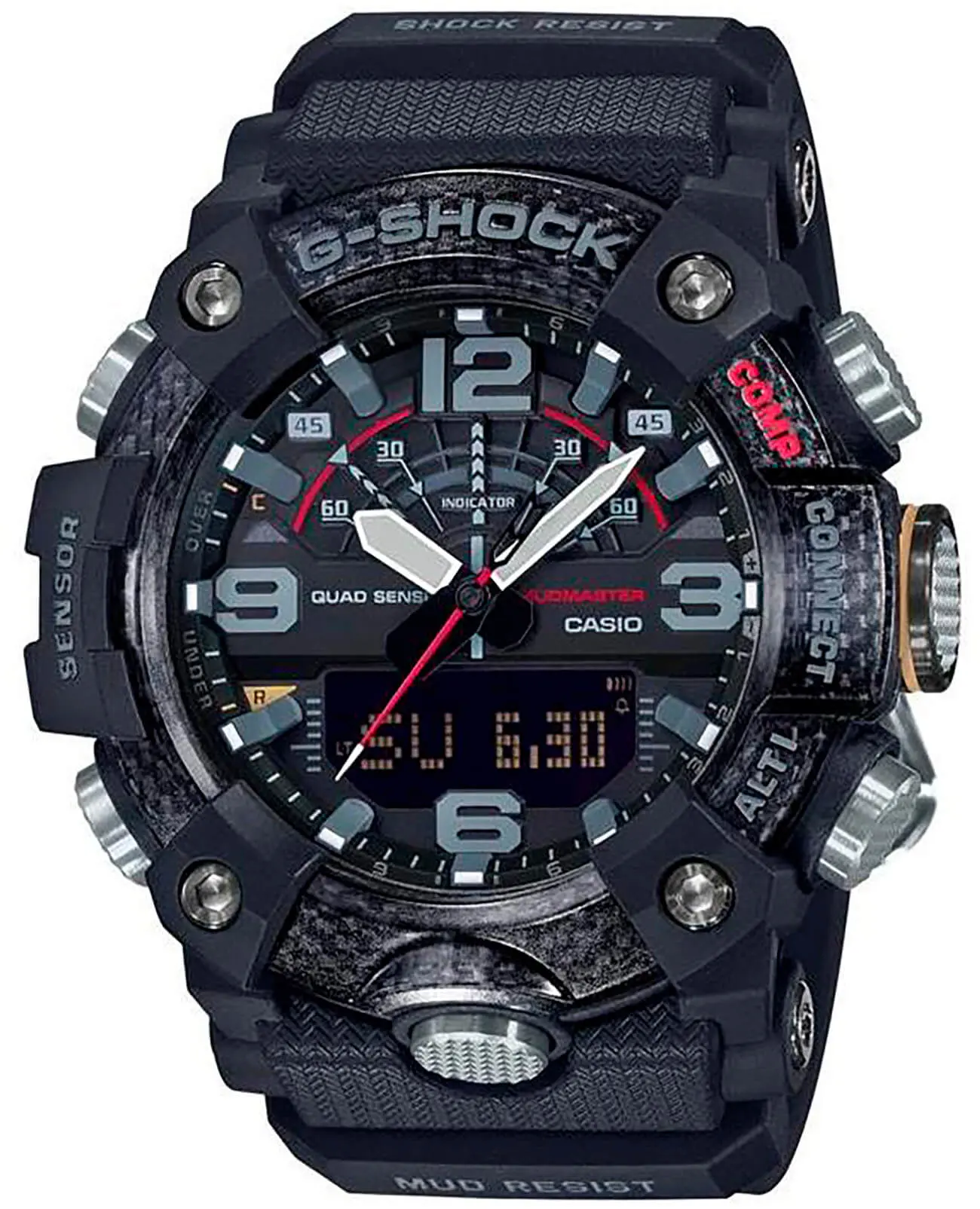 Часы Casio G-Shock GG-B100-1A купить в Барнауле по цене 59985 RUB:  описание, характеристики