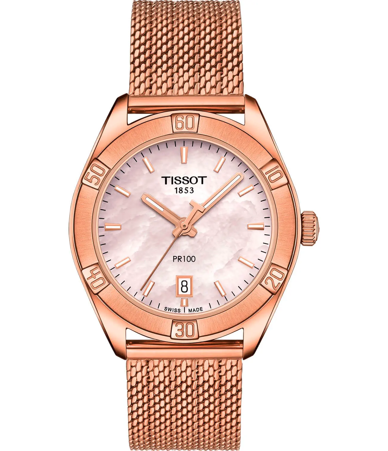 Часы Tissot PR 100 Sport Chic T1019103315100 купить в Казани по цене 70500  RUB: описание, характеристики