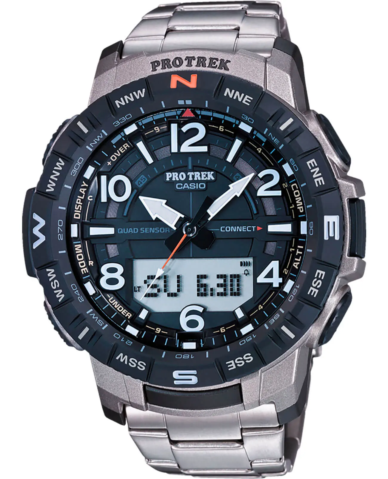 Часы Casio Pro Trek PRT-B50T-7 купить в Омске по цене 52149 RUB: описание,  характеристики