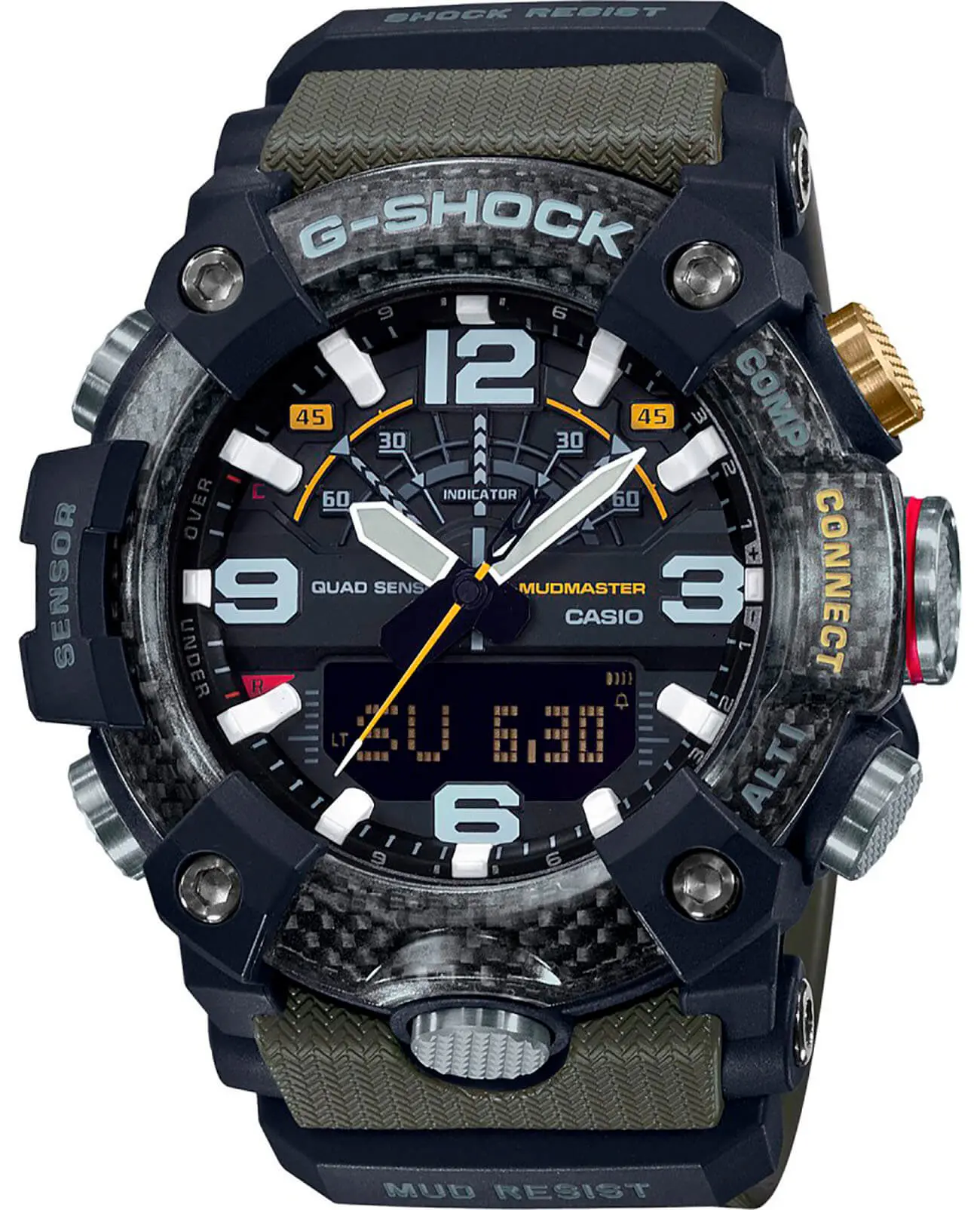 Часы Casio G-Shock GG-B100-1A3ER купить в Омске по цене 59975 RUB:  описание, характеристики