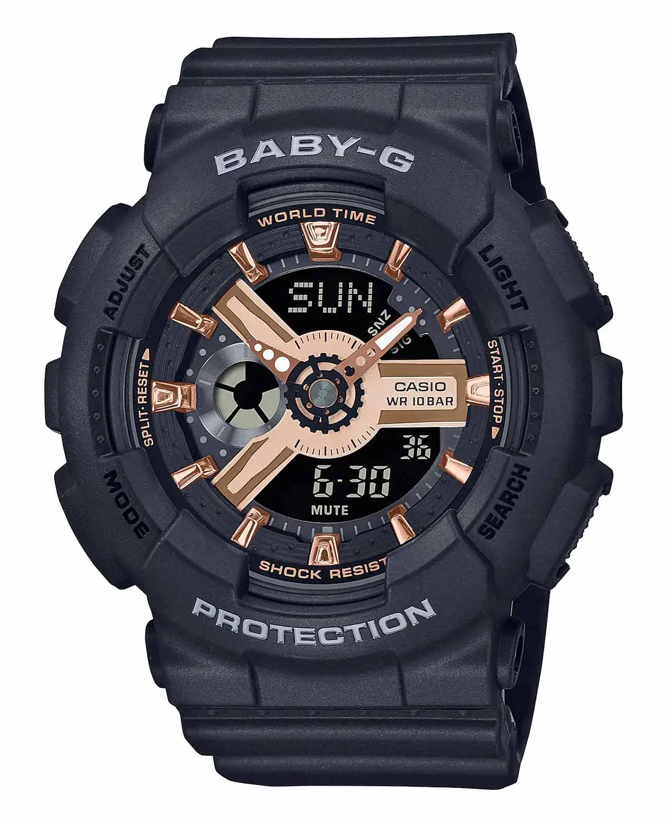 Часы Casio Baby-G BA-110XRG-1A купить в Владивостоке по цене 14891 RUB:  описание, характеристики