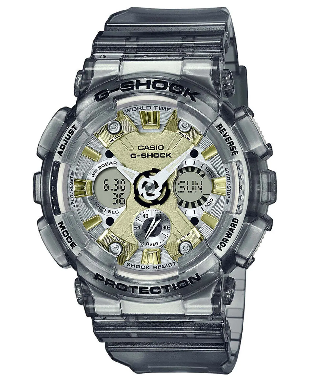 Часы Casio G-Shock GMA-S120GS-8A купить в Набережных Челнах по цене 23957  RUB: описание, характеристики