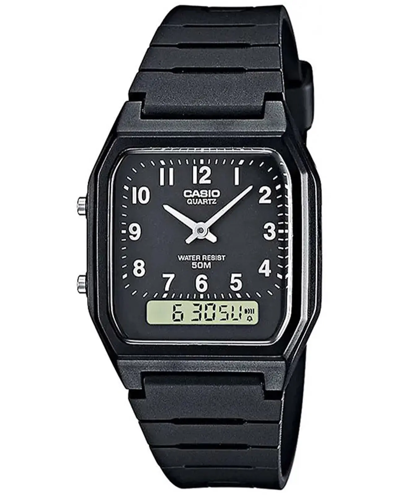 Часы Casio Collection AW-48H-1B купить в Омске по цене 2963 RUB: описание,  характеристики