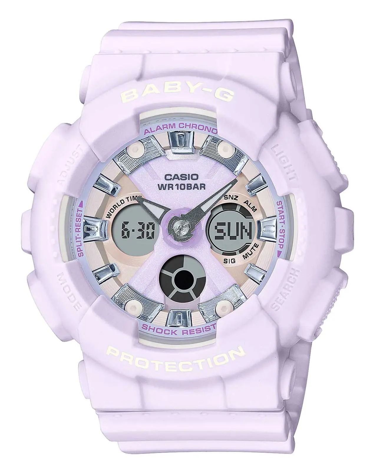 Часы Casio Baby-G BA-130WP-6A купить в Уфе по цене 22758 RUB: описание,  характеристики