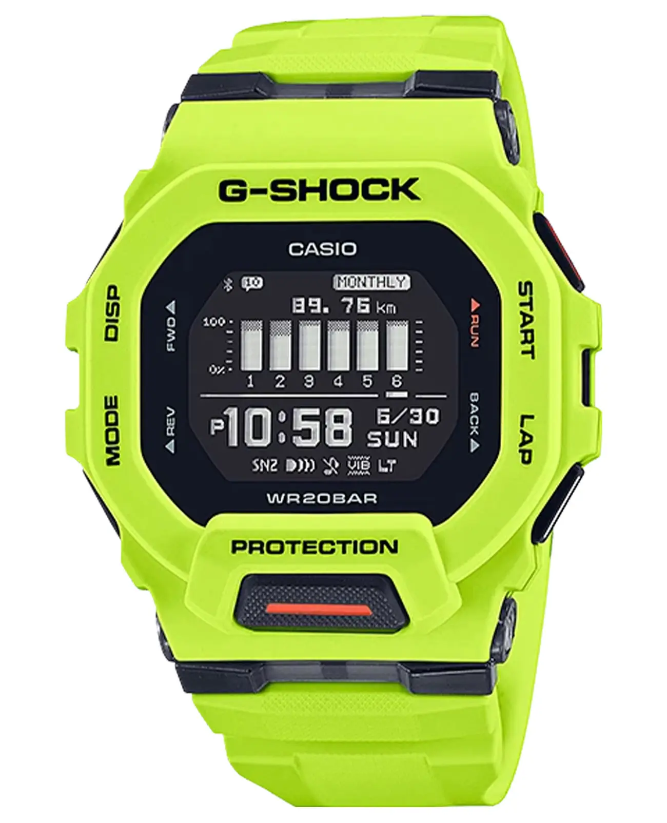 Часы Casio G-Shock GBD-200-9 купить в Череповце по цене 28926 RUB:  описание, характеристики