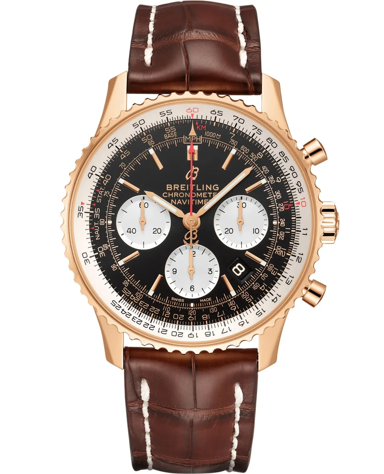 Часы Breitling Navitimer B01 Chronograph 43 RB0121211B1P1 купить в  Златоусте по цене 2847089 RUB: описание, характеристики