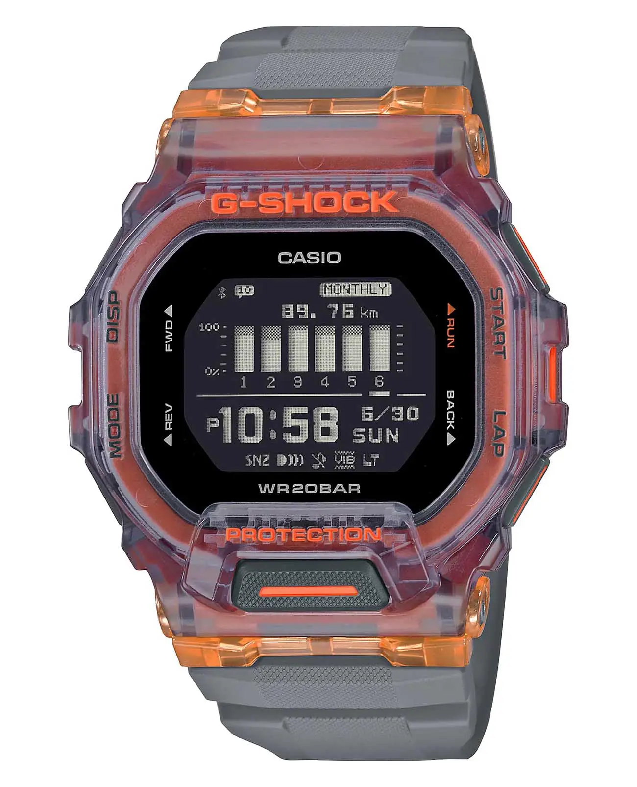 Часы Casio G-Shock GBD-200SM-1A5 купить в Грозном по цене 27920 RUB:  описание, характеристики