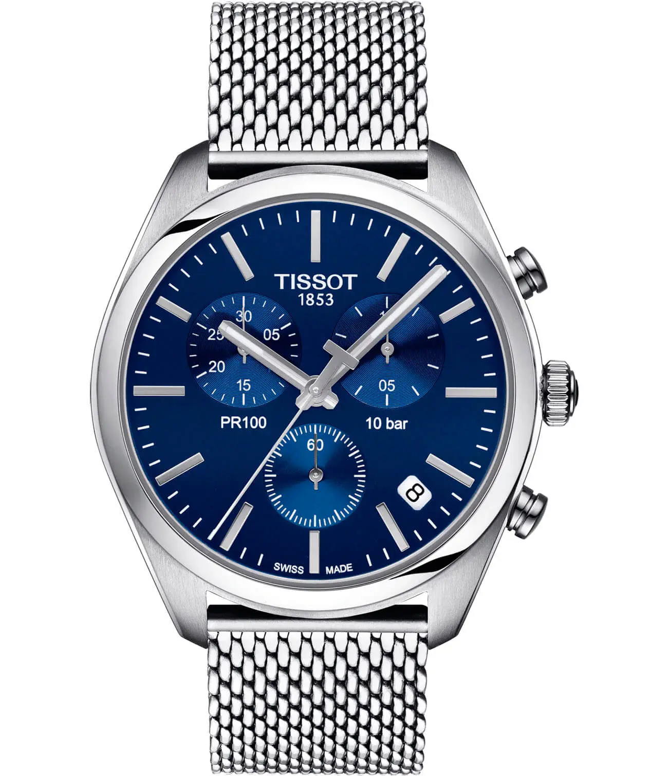 Часы Tissot PR 100 Сhronograph T1014171104100 купить в Омске по цене 62185  RUB: описание, характеристики